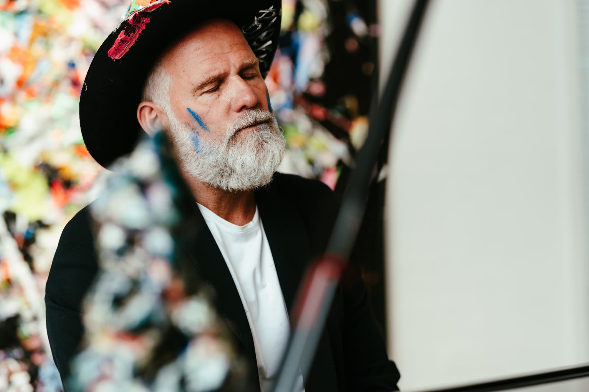 David Bjerre at the piano